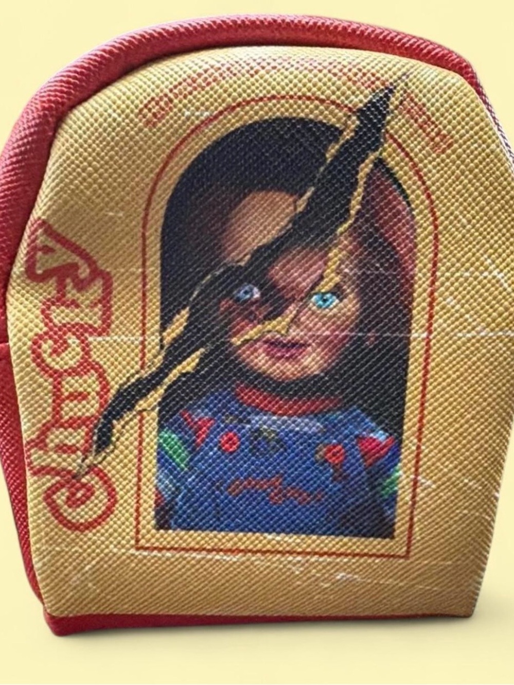 Mini backpack keychain
